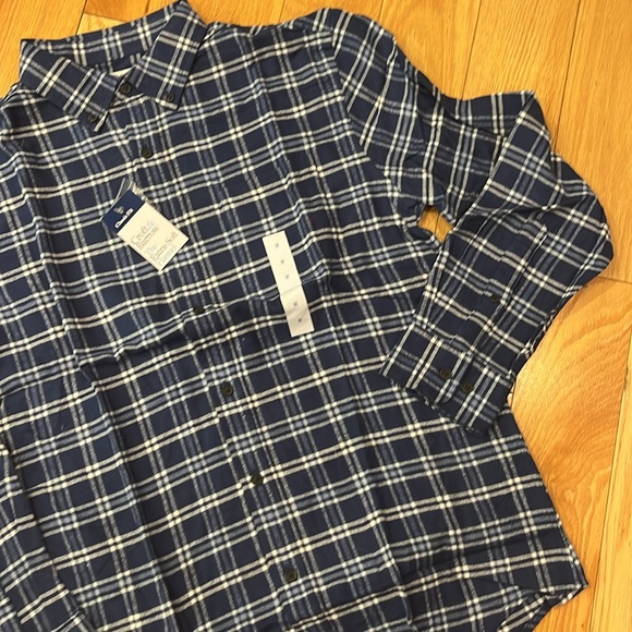 Croft & Barrow flannel button down - Picture 2 of 5